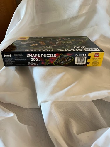 Brand New, Unopened, Lego Puzzle, Rose Art Brand, Shape U.F.O. Over 200 pieces - Picture 5 of 7