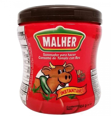 Malher Tomato Beef Bouillon 16 oz - Consome De Tomate y Res (Pack of 6) - 第 15/26 張圖片
