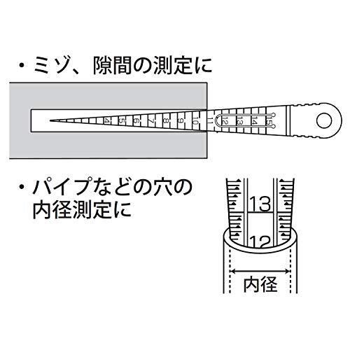 Niigata Seiki SK Plastic Tapered Gauge 1-15mm TPG-800KD - Picture 9 of 12