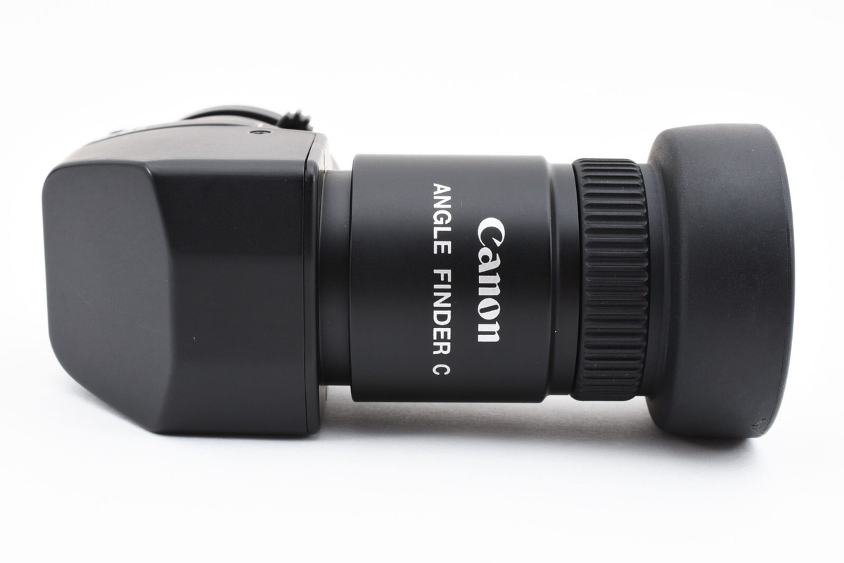 Canon ANGLE FINDER C 2.5x 1.25x Adapter Ed-c Ec-c w/Case
