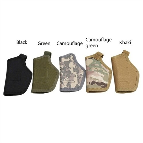 Hand Gun Holster Elastic Pistol Holders Supply Cover Waist Universal Black 9L - Picture 2 of 14