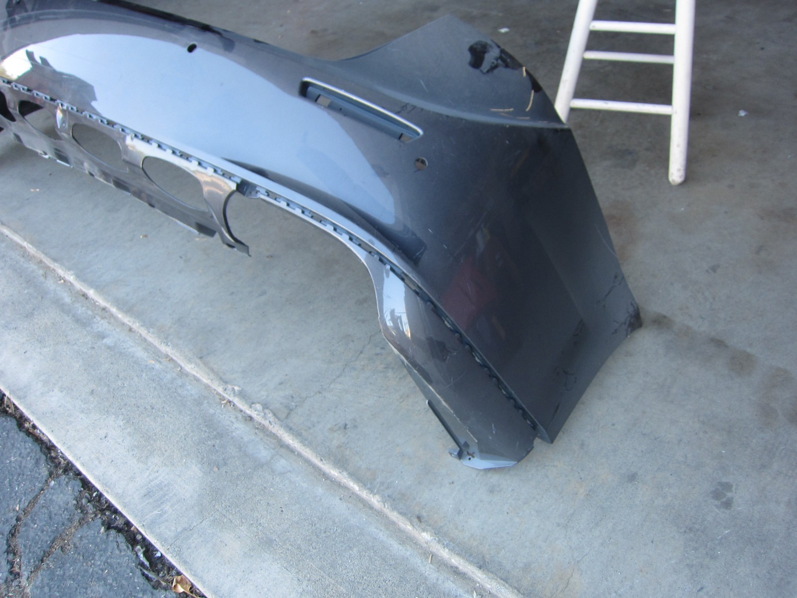 Maserati Ghibli OEM Rear Bumper Cover. Part# 673004365 - 2014-17