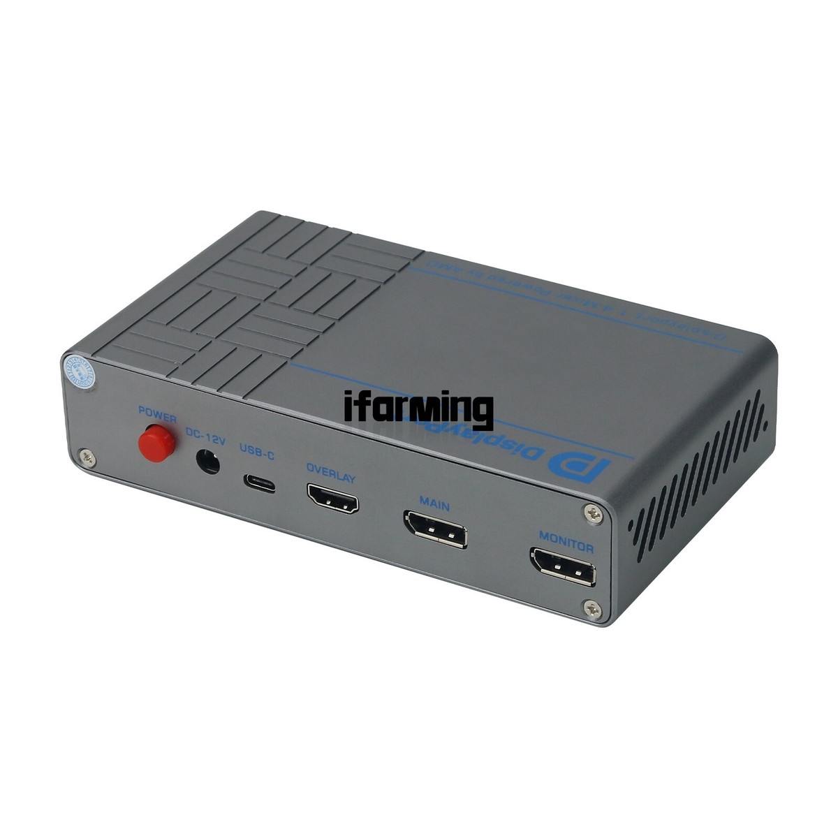 CapDMA Video Overlay Box 4K Adaptive Fuser HDMI-compatible