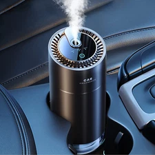 Smart Car Air Fresheners, Ultrasonic Atomizer, Adjustable Concentration, Auto On