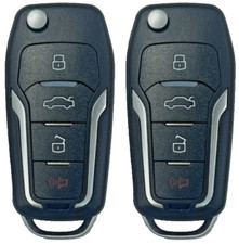 2 For Select Ford Lincoln Mercury Switchblade Flip Chip Key 4 Buttons Remote H75