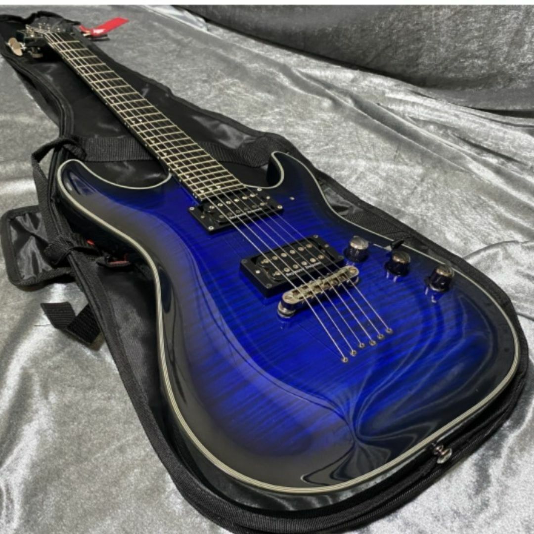 SCHECTER シェクター C-1 AD-C-1-BJ-RB ゴトーPU SCHECTER AD-C-1-FR-BJ-SLS/P/STBBでブッチギリで即興で弾き
