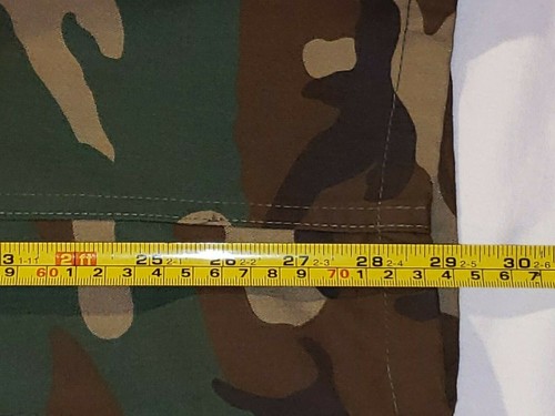 USGI MILITARY BATTLE DRESS UNIFORM WOODLAND BDU TACTICAL CAMO PANTS SMALL SHORT - Picture 11 of 12