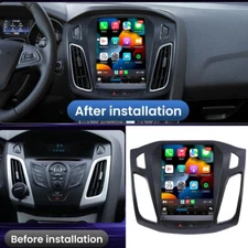 For 2012-2018 Ford Focus Carplay Radio 2+32G 9.7in GPS Navigation FM RDS EQ Cam