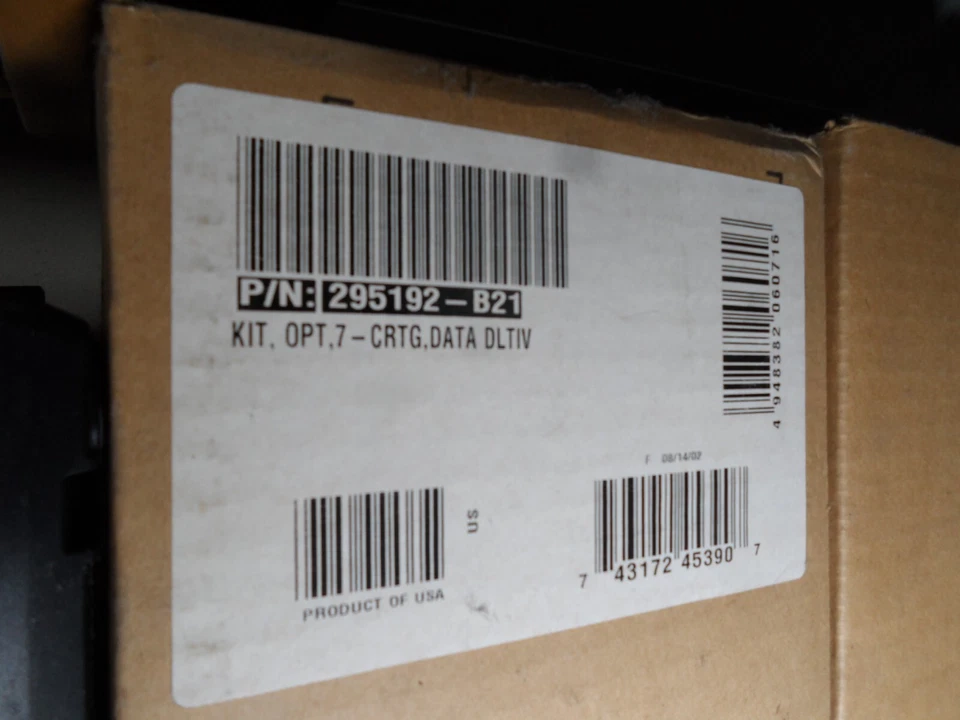 ¡¡Nuevo!! Compaq HP sellado de fábrica DLT IV DLT4 CARTUCHO DE CINTA CANTIDAD PAQUETE DE 7 295192-B21 Foto 2 de 2