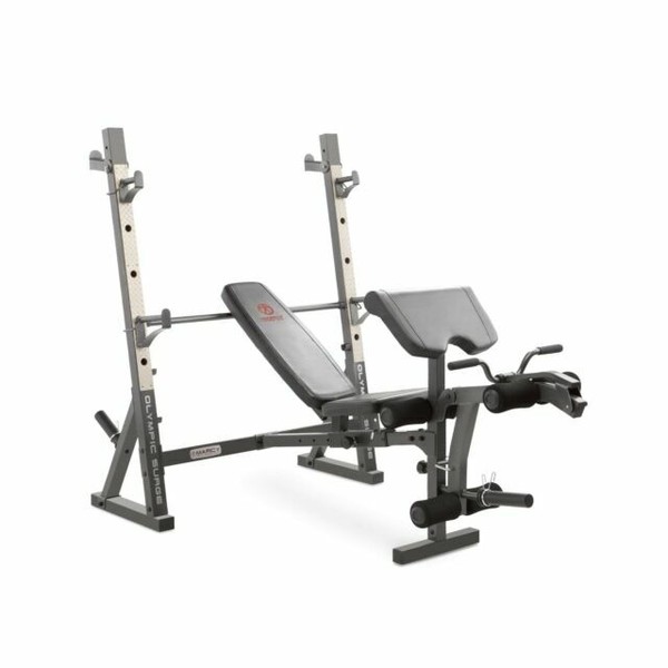 Marcy MD857 Diamond Elite Olympic Weight Bench with Squat Rack for sale