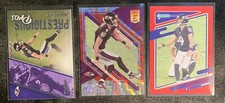 2021 DONRUSS ELITE FOOTBALL #93 JUSTIN TUCKER ASPIRATIONS #’d /499 RAVENS Red