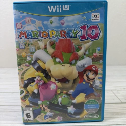 Mario Party 10 Nintendo Wii U, 2015, Genuine Authentic Disc, Tested