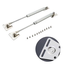 2 Pcs Heavy Duty Hydraulic Gas Struts Gas Spring Shocks 80N For Cabinet Door