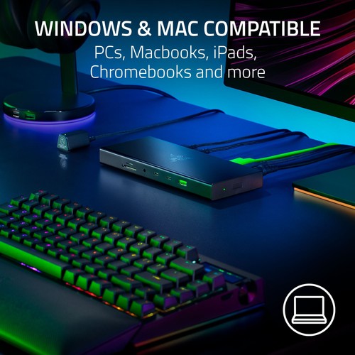 Razer USB 4 Dock – USB Type C 12-in-1 Multiport Adapter - Afbeelding 8 van 8