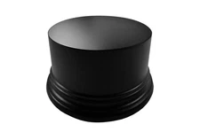 Green Staff World Display Stand Cylinder 80mm Diameter Black Hobby Accessory