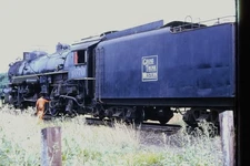 VINTAGE TRAIN SLIDE 1969 Enigne 4070 Grand Trunk Western