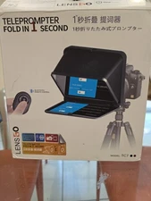 Lensgo TC7 Portable Teleprompter for iPad Tablet Smartphone DSLR Camera