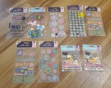 Jolee's Boutique EK Sticko Best Friends Friend Theme Sticker Lot of 9