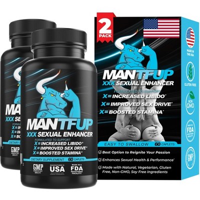 MANTFUP Daily Sexual Enhancer for Men | Boost Libido, Testosterone & Performa...