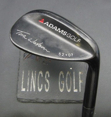 Adams Golf Tom Watson 52° Gap Wedge Regular Stahlschaft schwarzer Griff