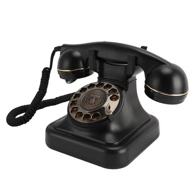 Retro-Festnetztelefon Dekoration Retro-Wählscheibentelefon Für Das - Bild 1 von 4