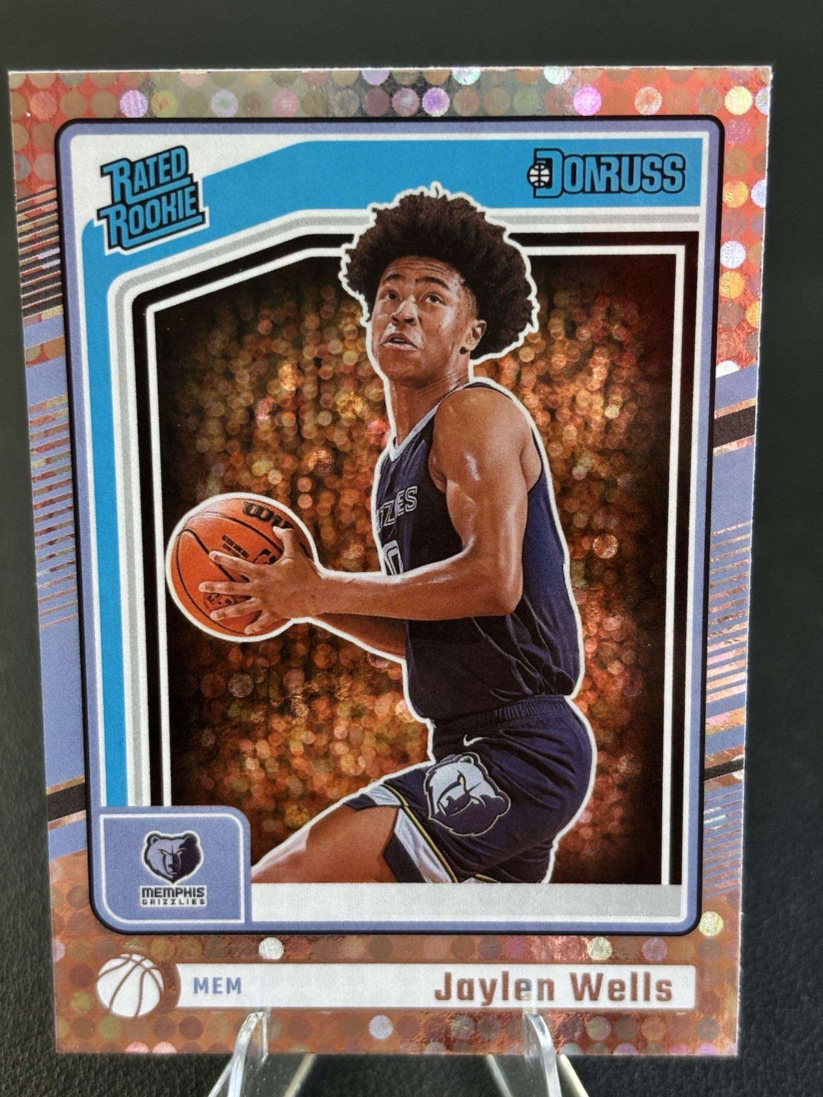 2024-25 Panini Donruss - Rated Rookie Jaylen Wells #245 Disco (RC)