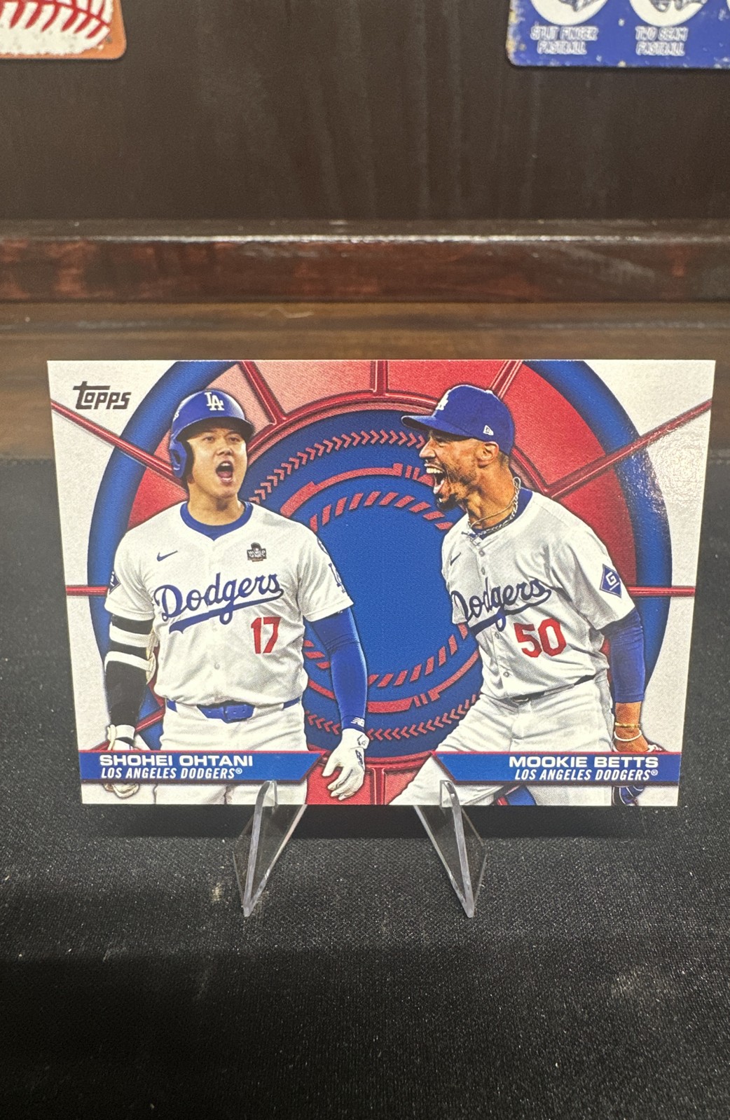 2025 Topps Series 2 - Dynamic Duos Shohei Ohtani, Mookie Betts #DD-2
