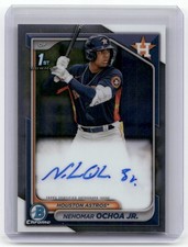 2024 Bowman Chrome #CPA-NOC Nehomar Ochoa Jr. Prospect Autographs