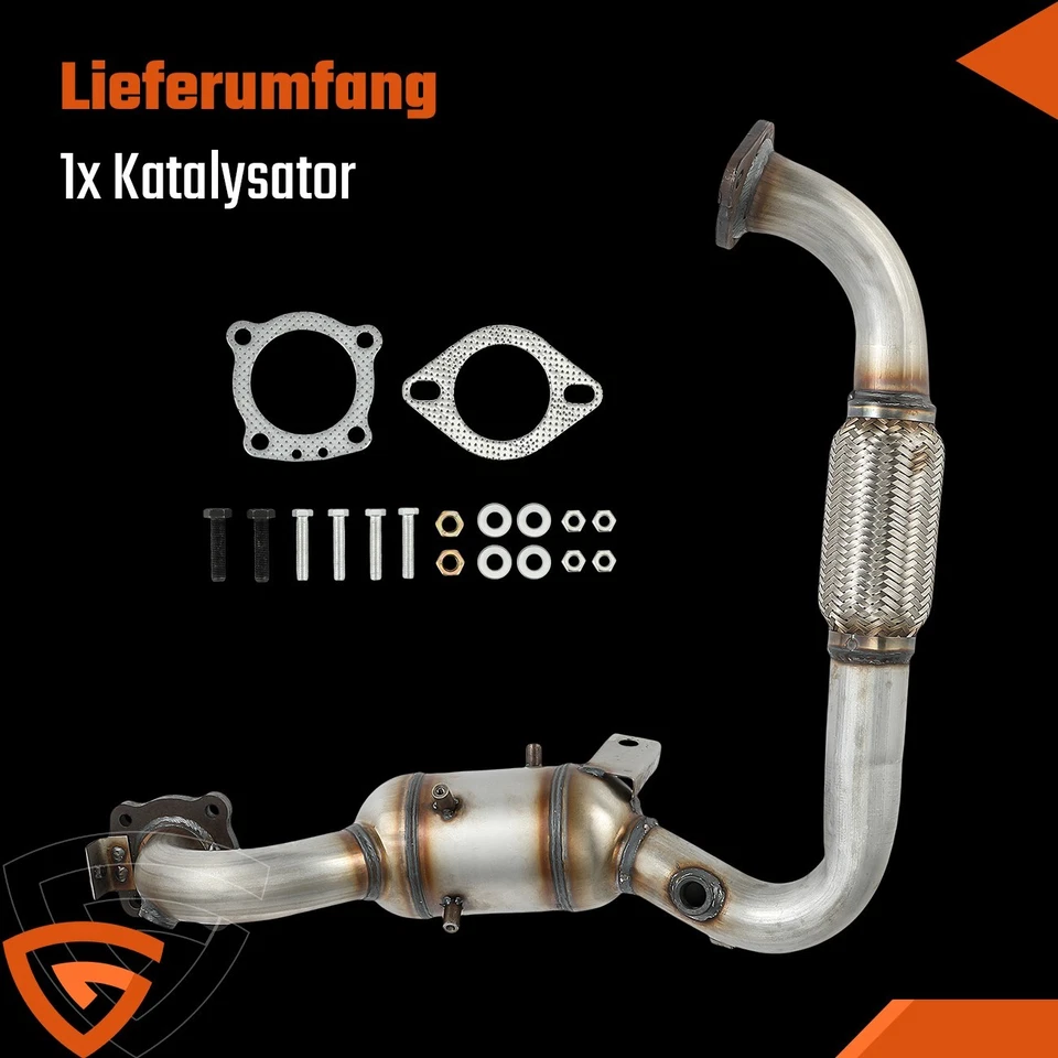 Kit Catalizzatore Ricambio per Ford C-Max II Van 1843288 1929807 1930046 1770958 - Immagine 4 di 4