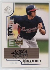 2009 SP Authentic Future Watch Copper 34/50 Jordan Schafer #239 Auto 10jj