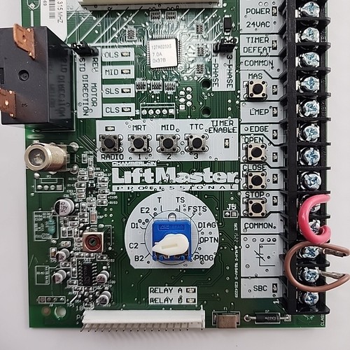 Liftmaster K1A6837 Logic Board L4 for T, GT, APT, SD, GSD & GH Operator Preowned - Picture 4 of 4
