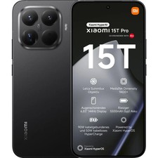 Xiaomi 15T Pro 512 GB Black Dual SIM Smartphone Handy Mobiltelefon