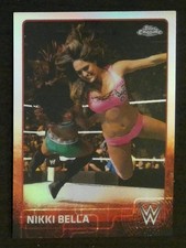 2015 Topps Chrome WWE Diva Niki Bella #50
