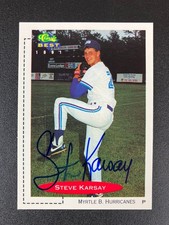 Steve Karsay 1991 Classic Best Blue Jays In Person IP TTM Signed Auto Autograph