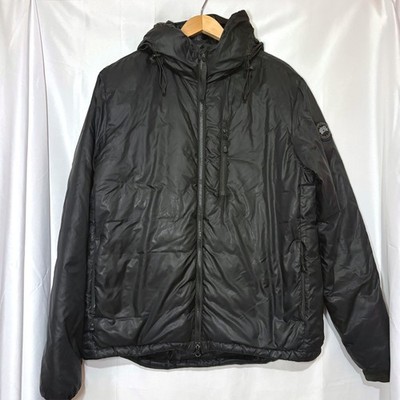 Canada Goose Lodge Hoody Black Label Men's Size L Matte Black Jacket 5078MB