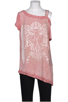 ELISA CAVALETTI T-Shirt Damen Shirt Kurzärmliges Oberteil Gr. S Lein... #a9e0pvz