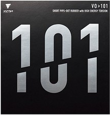 VICTAS Table Tennis Rubber VO101 020202 Red Size 1.8 NEW