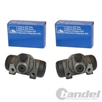 2X ATE Radbremszylinder 20,6Mm Passend FüR Fiat Doblo Idea Panda Punto Lancia