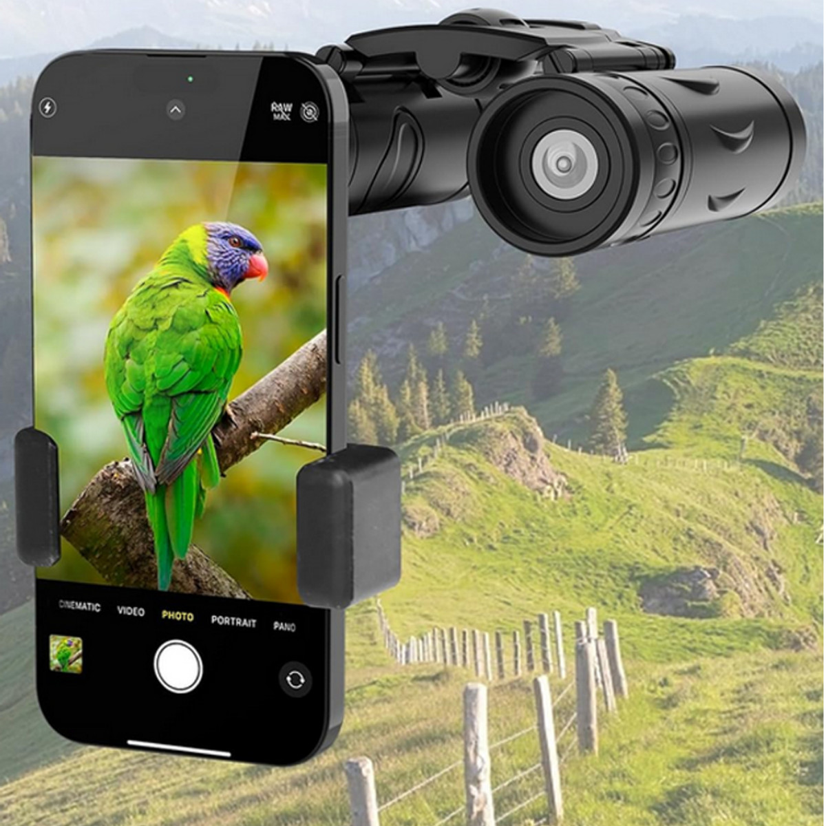 200X25 Compact Binoculars for Adults Kids High Powered Mini Pocket Binocula US