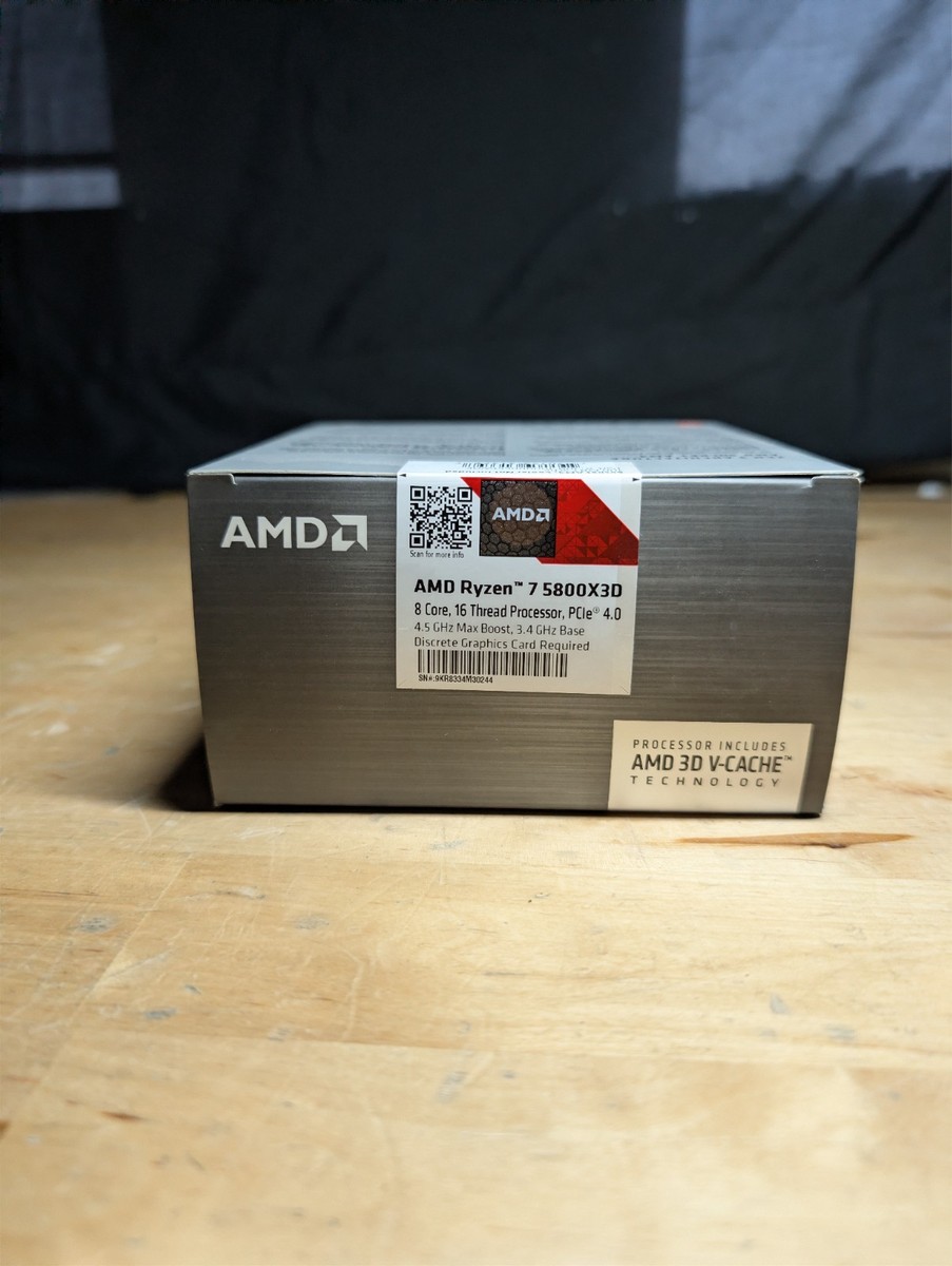 AMD Ryzen 7 5800X3D 8-core, 16-Thread Desktop Processor for sale