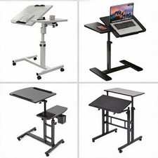 Betttisch Laptoptisch Notebooktisch Pflegetisch Höhenverstellbar Computertisch