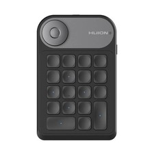 Huion Keydial Mini K20 Wireless Keyboard Programmable Macro Pad for Tablet