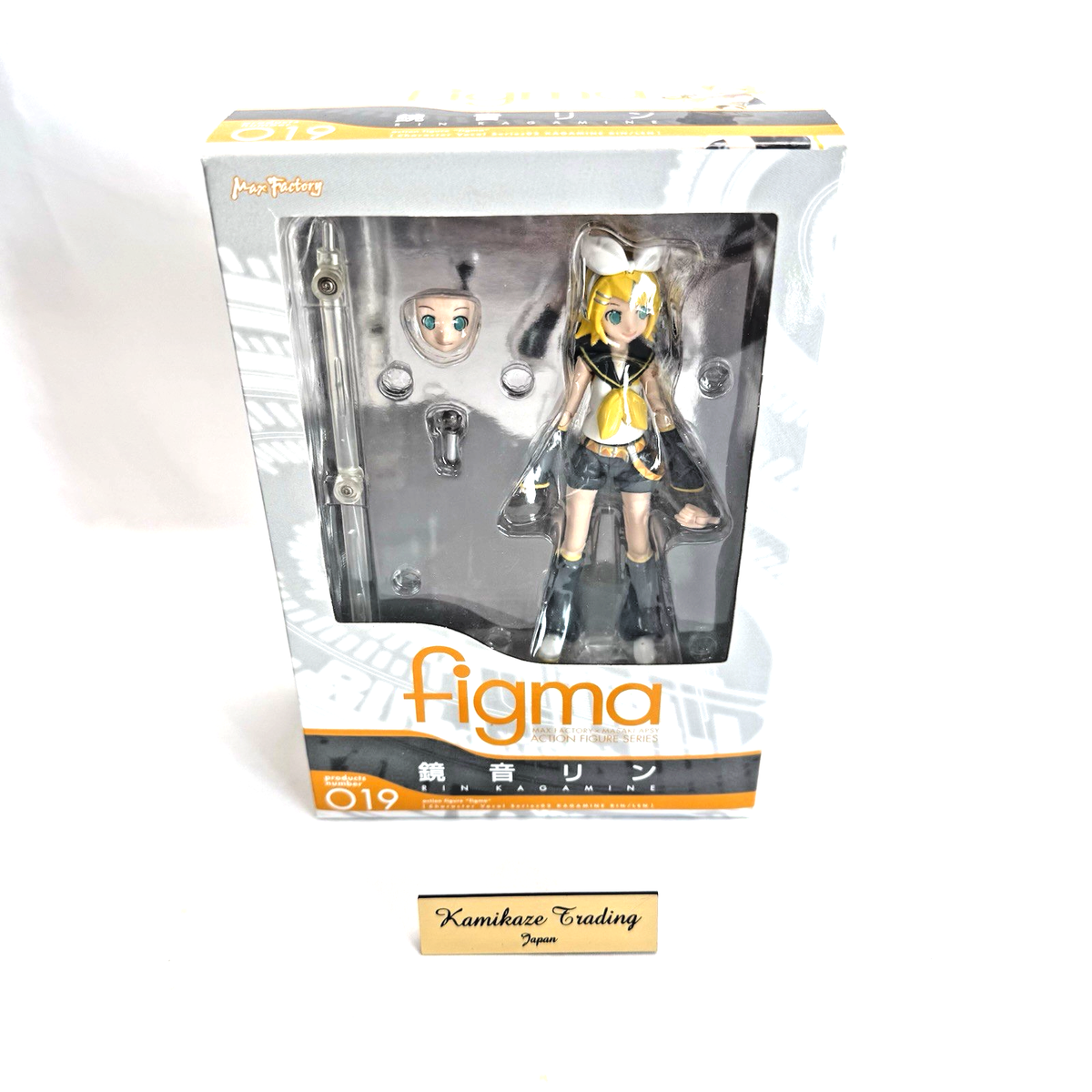 Figma 019 Vocaloid Kagamine Rin Action Figure Max Factory [New