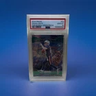 Panini 2024 Prizm Fireworks Green Prizm Drake Maye #22 (RC) PSA 10