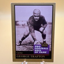 1991 Enor Pro Football HOF 139 George Trafton Chicago Bears