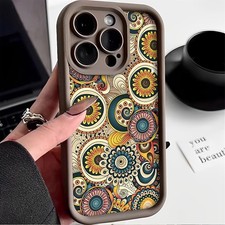 Case For iPhone Samsung Honor Motorola Xiaomi ShockProof Ethnic Style Cover Back