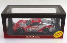 Miniature Car 1/18 Nissan Fairlady Z JGTC 2004 Motul Pitwork Z #22 (Red/Silver)