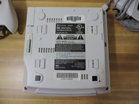 Sega Dreamcast Gray Video Game Home Console System With Controllers Powers On