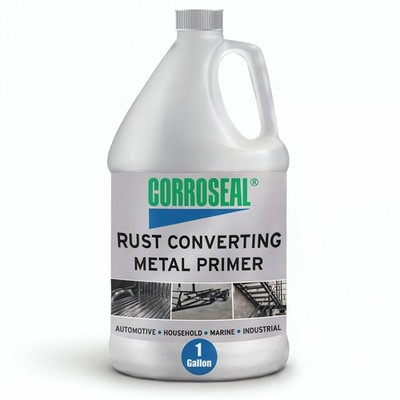 Rust Converter & Metal Primer   Stops & Prevents Corrosion on Metal, -Rust In...