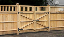 Heavy Duty Gate Hinges 900 Lbs Capacity - 13" Bolt-On or Weld-On Hinges with ...